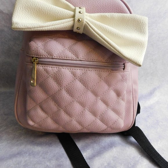 WALT DISNEY MINNIE MOUSE PURPLE BACKPACK HANDBAG COLLECTION BY OLIVIA MILLER - Picture 2 of 5